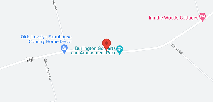 map of Burlington Road